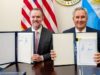 Argentina y Estados Unidos firmaron un acuerdo de comercio e inversión