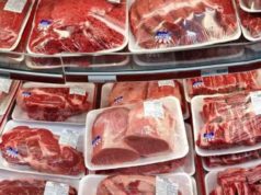 Mínima baja para la carne