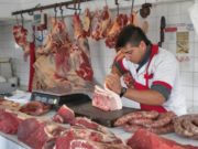 La carne casi no sube