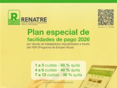 El RENATRE financiará deudas vinculadas con la regularización laboral